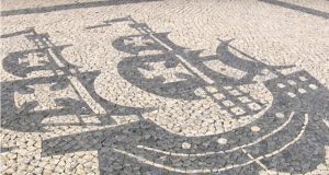 Otra muestra de calçada portuguesa