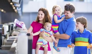 Viajar con niños pequeños