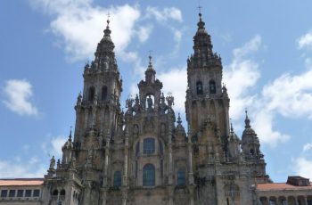 Catedral de Santiago de Compostela en Galicia