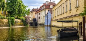 Isla Kampa (Na Kampě) en Praga