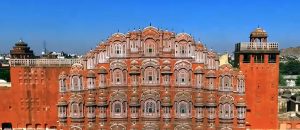 Palacio de los vientos (Hawa Mahal) en Jaipur