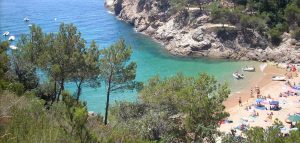 Cala Pola en Tossa de Mar